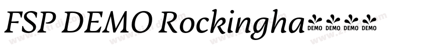 FSP DEMO Rockingha字体转换 FSP DEMO Rockingha字体转换